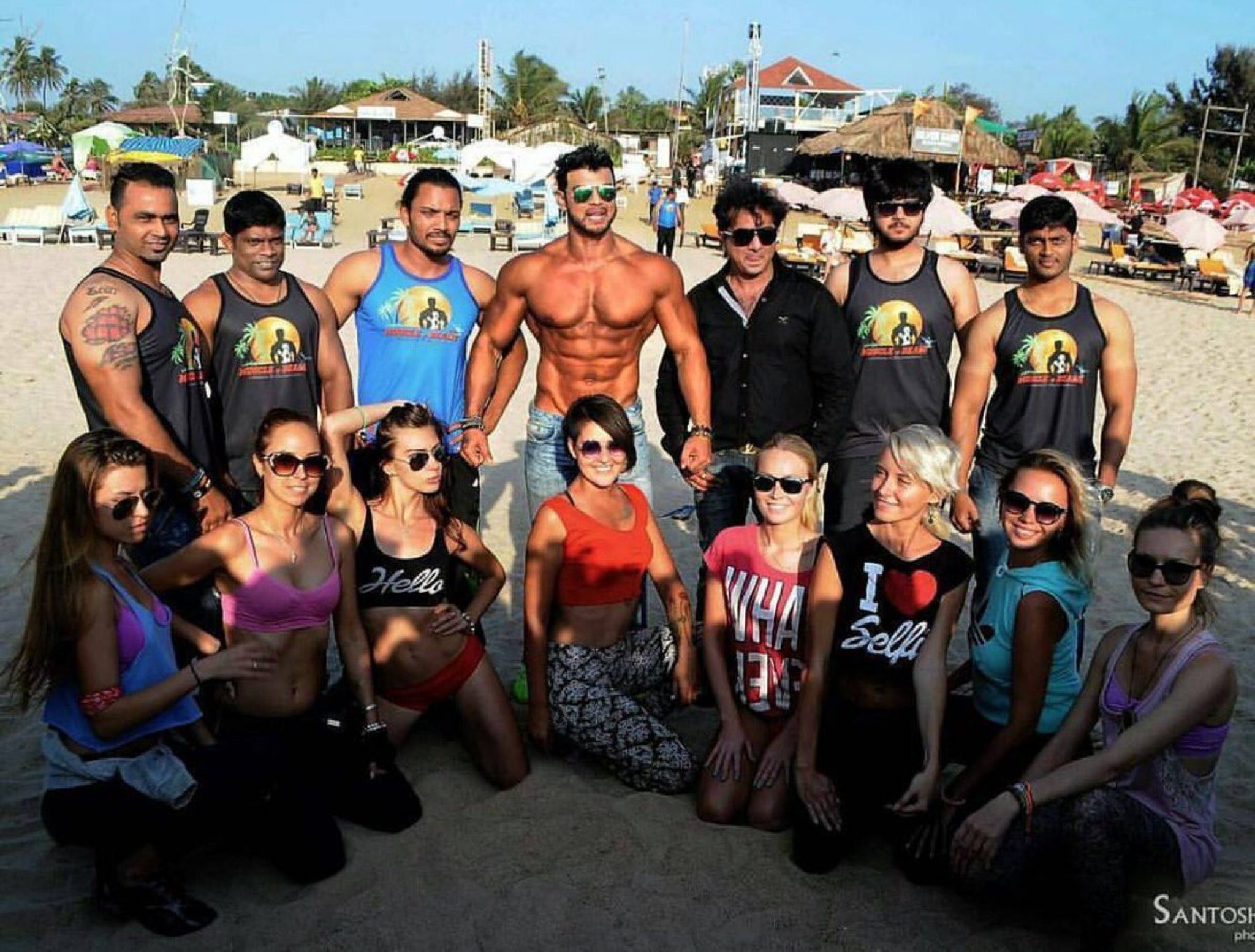 Fitness Icon Sahil Khan Beach Gym Muscle & Beach Gym GOA