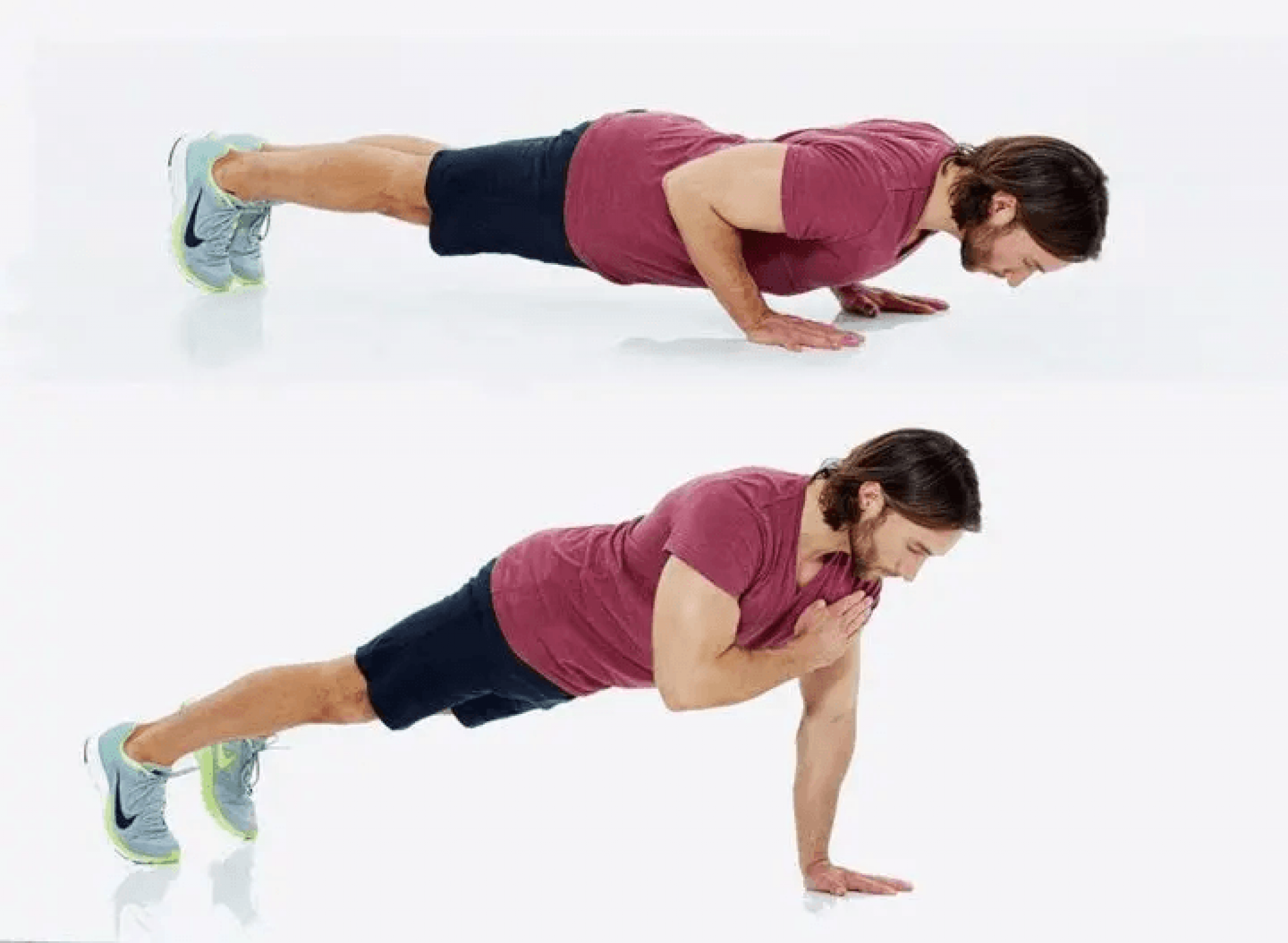 Push Ups For Beginners, Best 10 Types Of Push-Ups With Photos